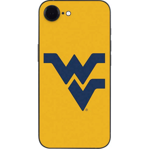 West Virginia University Yellow Background iPhone 16e Skin